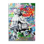 Wallity UV-721 Cuadro Decorativo en Vidrio Templado Multicolor 70 x 100 cm